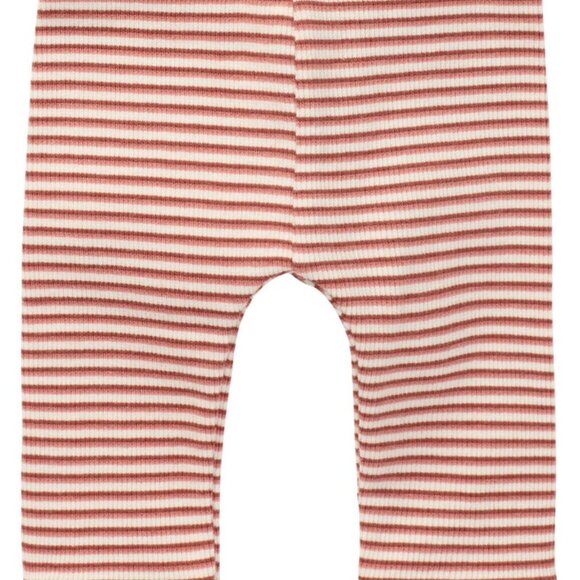 Noppies Terra Cotta Striped Alandur Legging - Picture 1 of 2